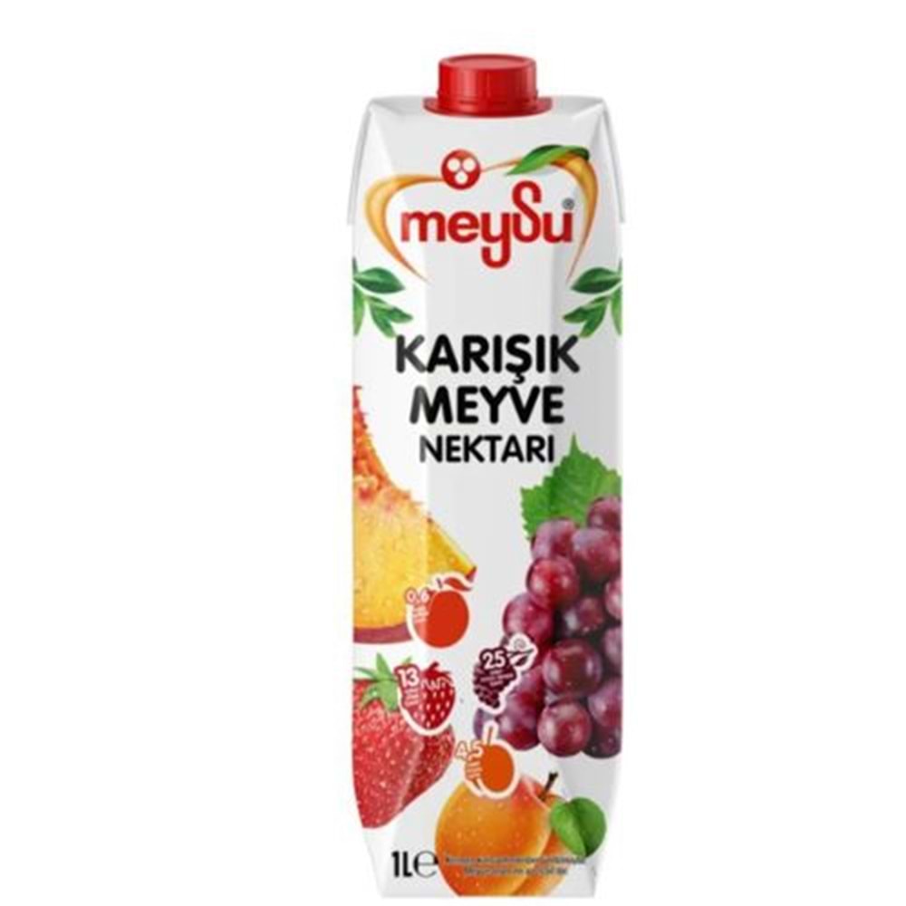 MEYSU KARIŞIK NEKTAR MEYVE SUYU 1 LT