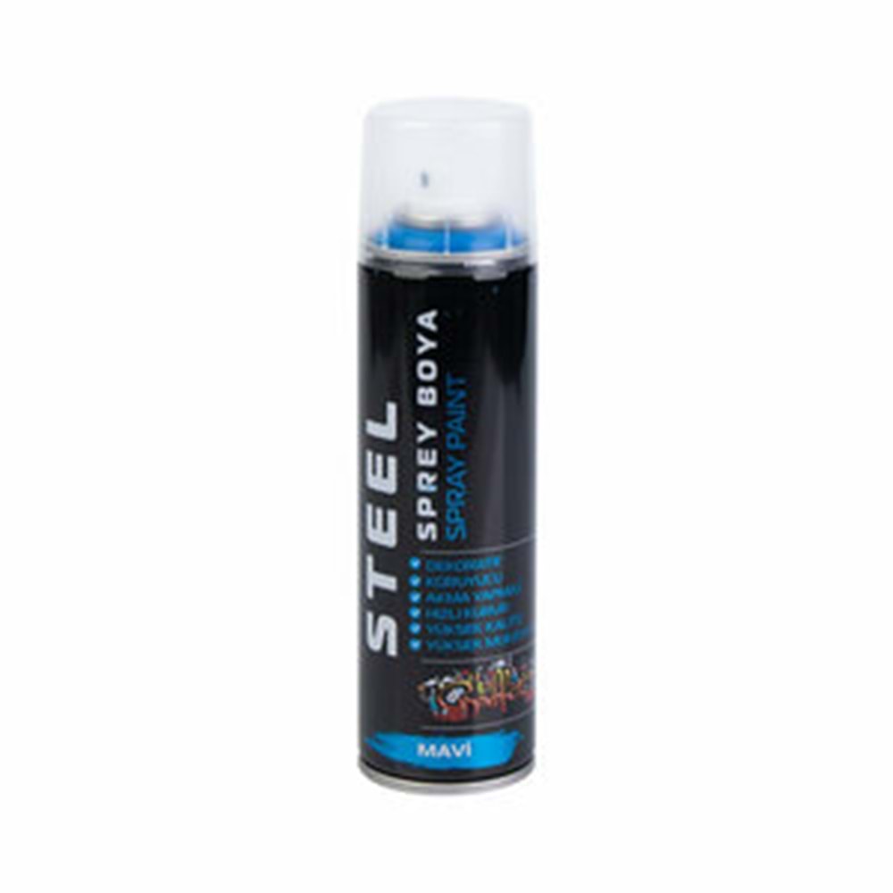 Steel Sprey Boya 200ml Mavi