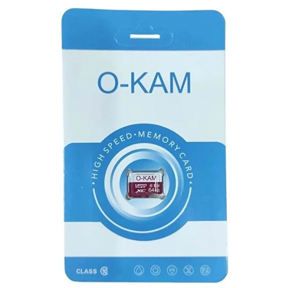 O-KAM Pro 64 GB Micro SD Kart Hafıza Kartı
