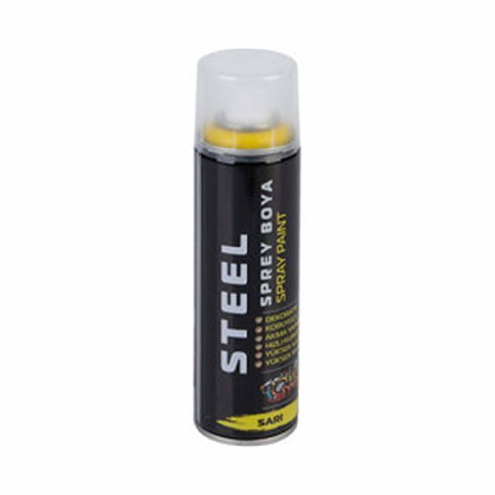 Steel Sprey Boya 200ml Sarı