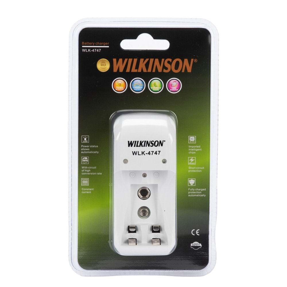 Wilkinson Pil Şarj Aleti 2'li Kartelalı WLK-4747 0313
