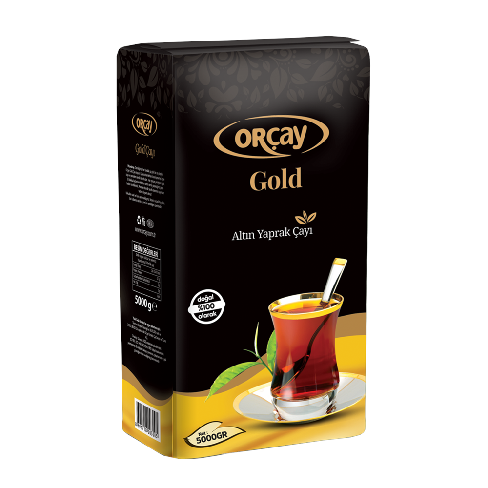 ORÇAY Gold Siyah Dökme Çay 5 Kg