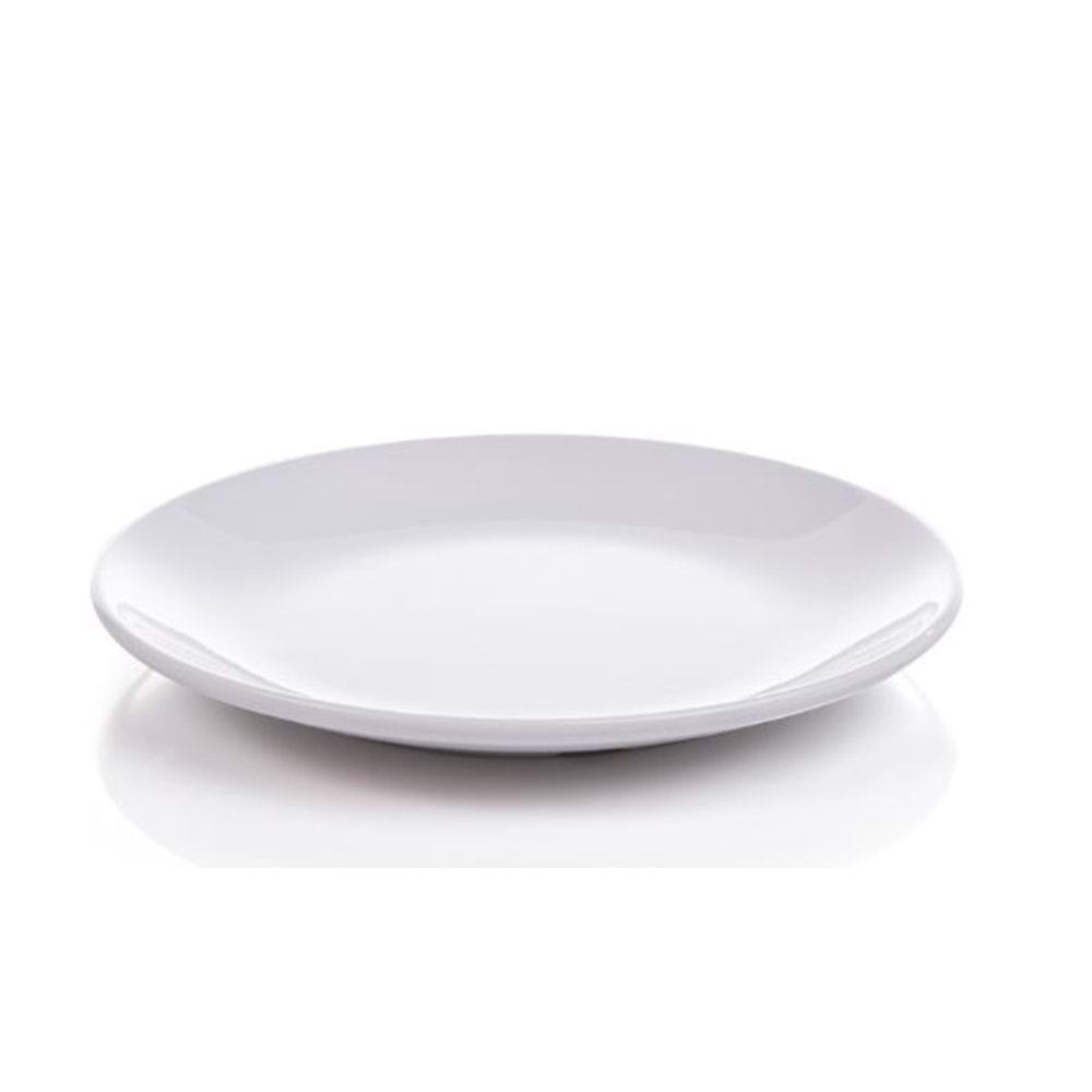 Nazen Servis Tabak Beyaz Zen Avrupa 19cm