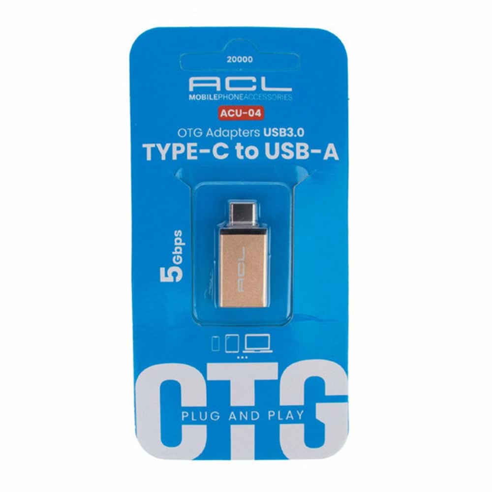 Acl Data Aktarıcı Aparat Type-C Acu-04 2324