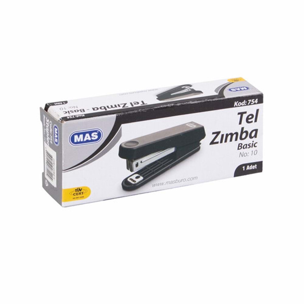 Mas Zımba Makinesi No10 Siyah Kod754