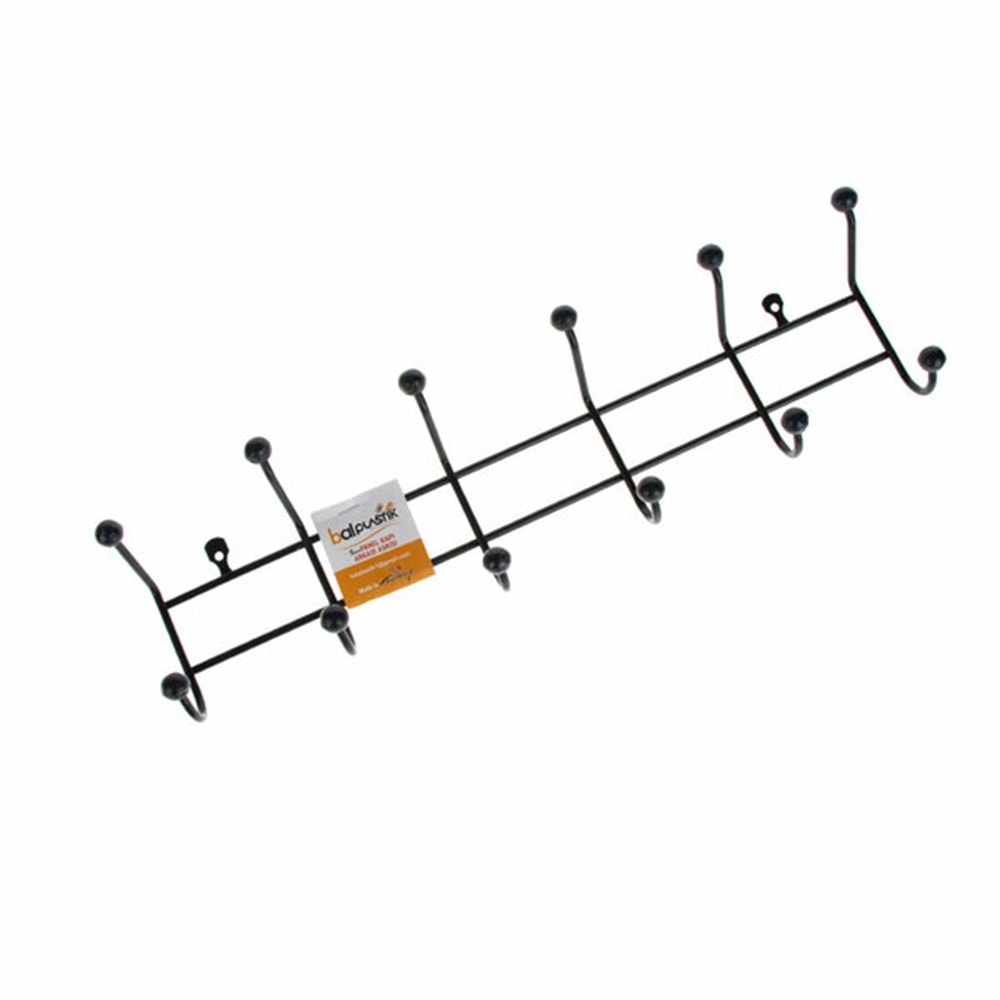 Balplastik Askı Duvar 6 Sıra Siyah BP-597 0117 5556