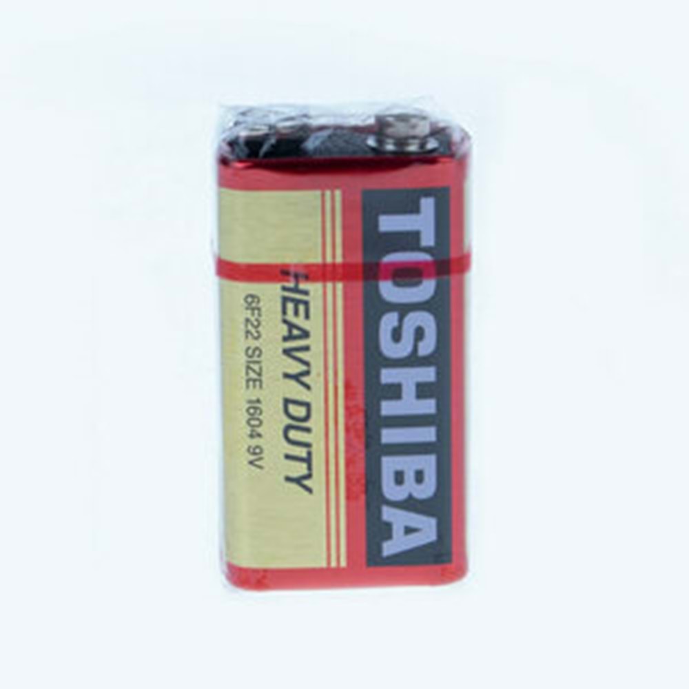 Toshiba Yassı Pil 9 volt 6F22KGG(M) SP-1UT 6047