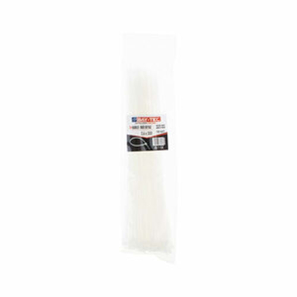 Baytec Cırt Kelepçe Beyaz 100 Lü 3.6X300 MK1789 0534