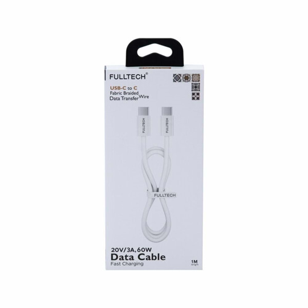 Fulltech Kablo Type-C PD Fast 60W 2A FC44 6235