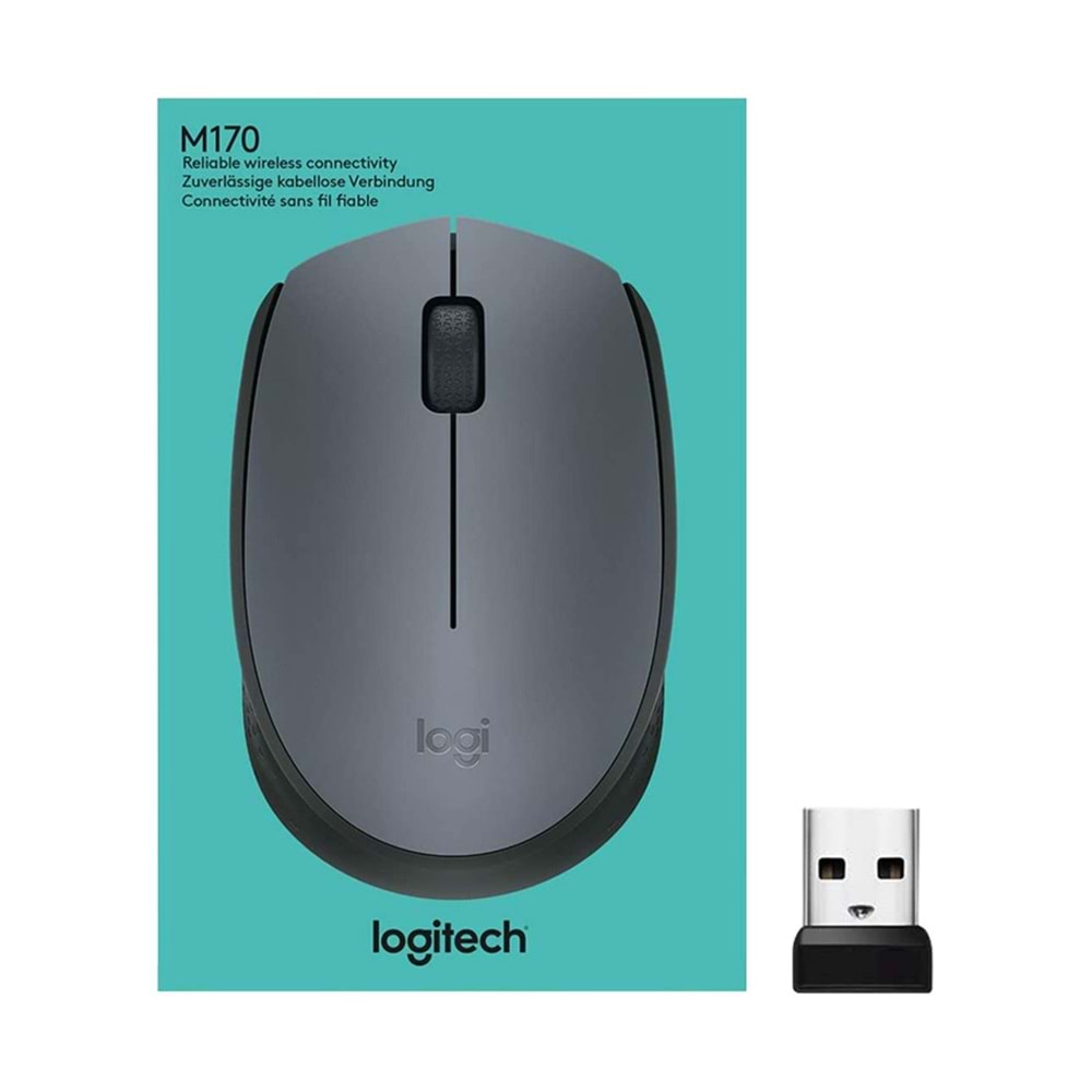 LOGİTECH M170 NANO MOUSE KABLOSUZ SİYAH 4642