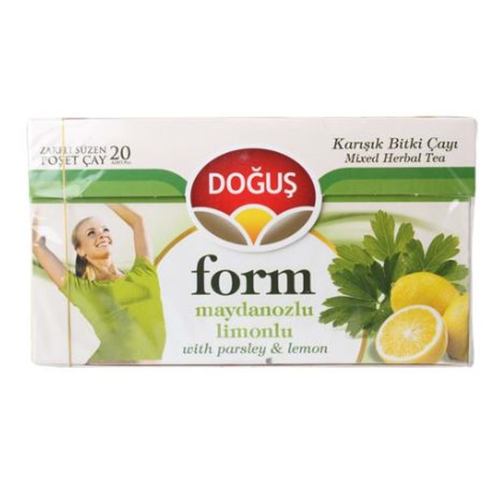 DOĞUŞ MAYDONOZLU LİMONLU FORM ÇAY 20 Lİ