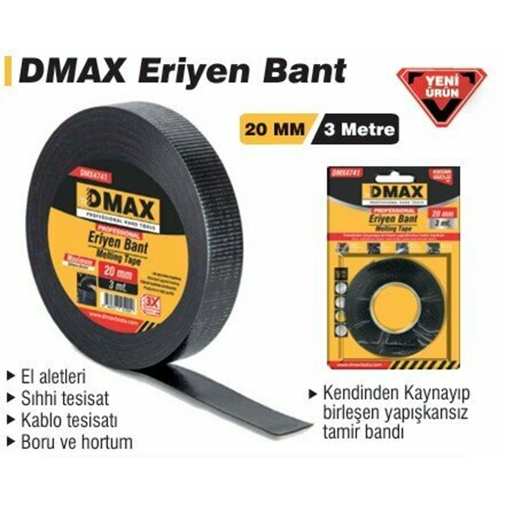Dmax Eriyen Tamir Bandı 20MmX3Mt