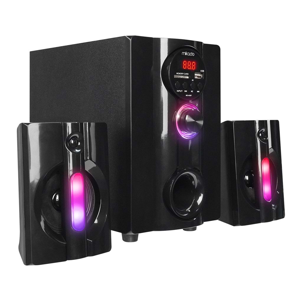 MİKADO MD-95BT 2+1 20W MULTİMEDYA FM/BT/SD/USB HOPARLÖR