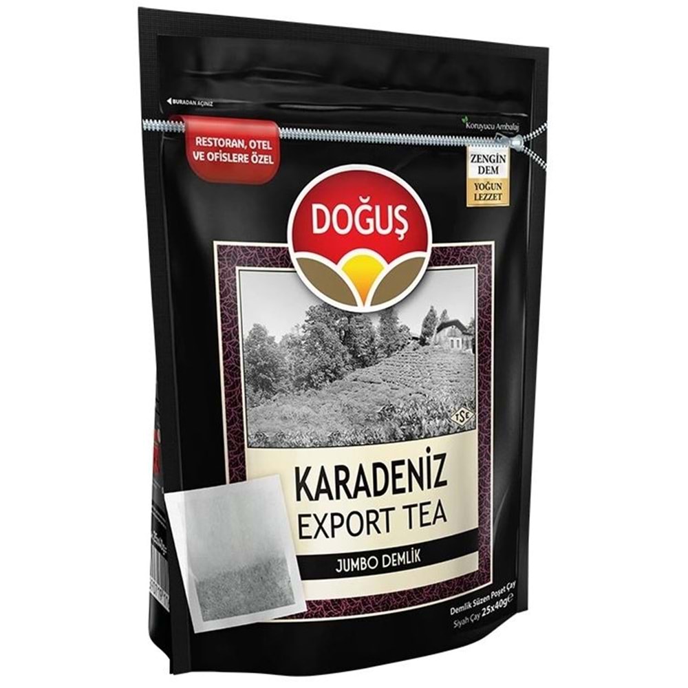 DOĞUŞ KARADENİZ EXPORT DEMLİK POŞET 25X40GR