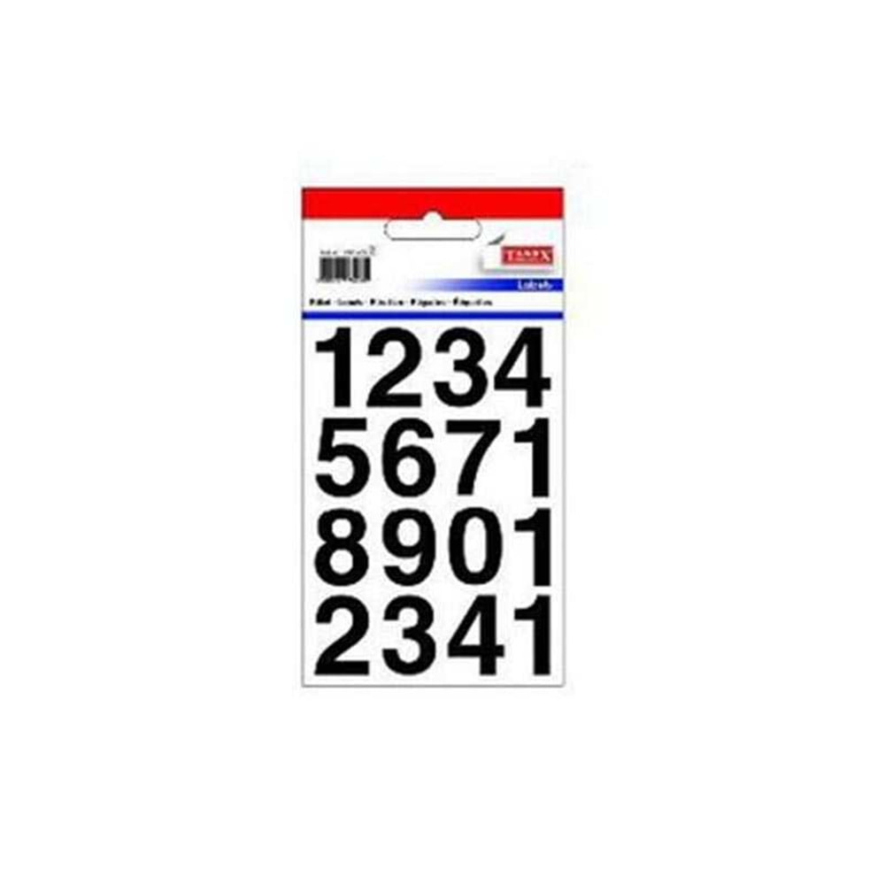 Tanex Stc-410 Şeffaf Rakam Etiketi 6873