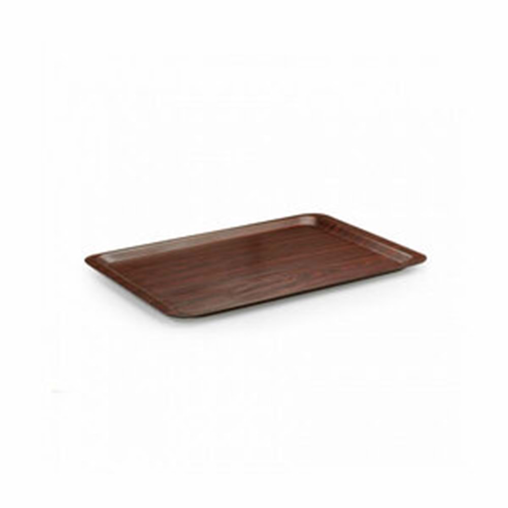 Tria Tepsi Kraft 20X30cm Kaymaz Maun Mat