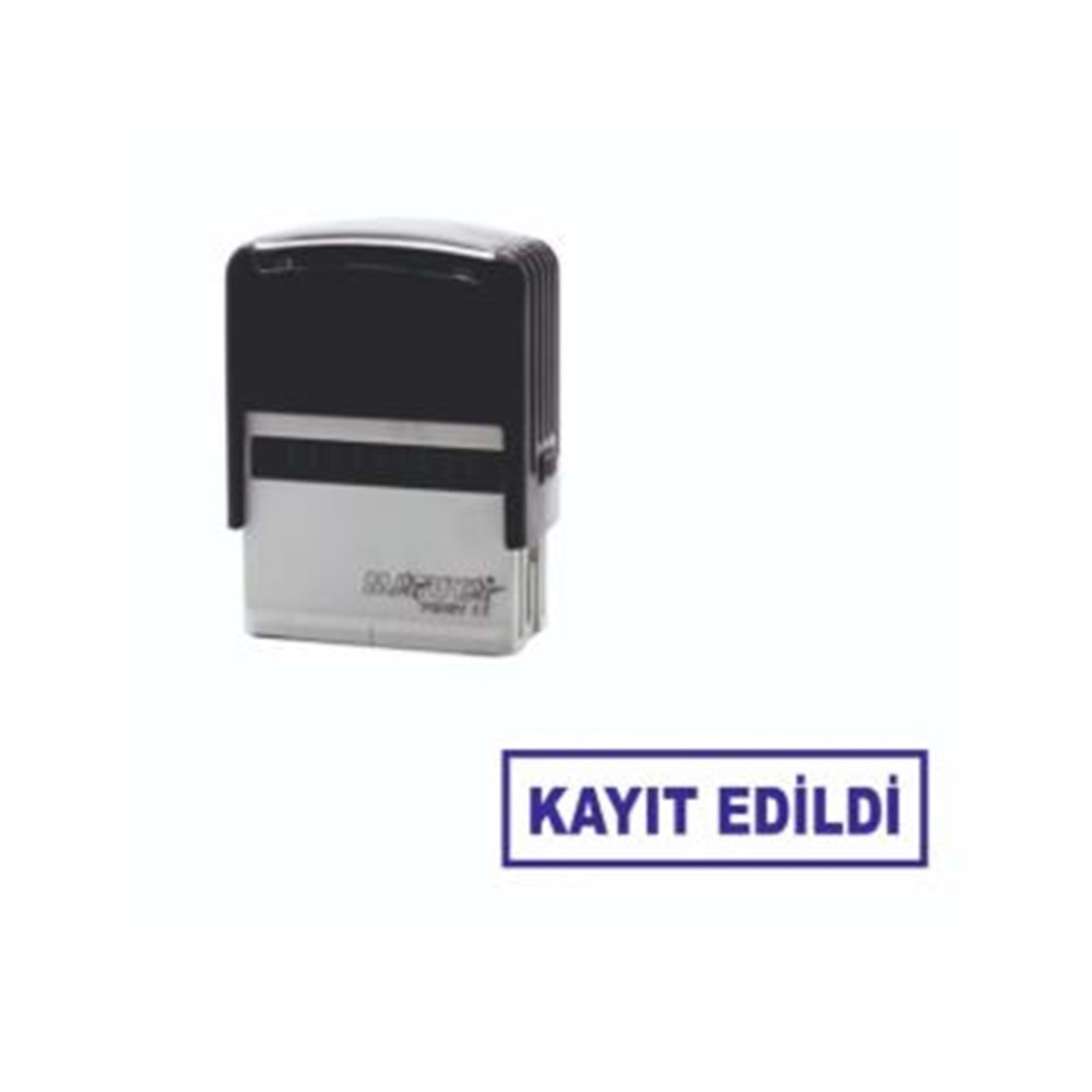 KAYIT EDİLDİ YAZILI KAŞE