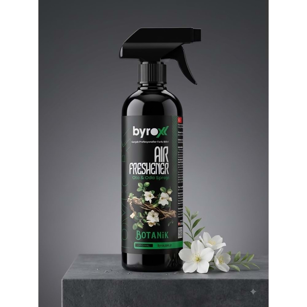 BYROX OTO VE ODA KOKUSU ORTAM KOKUSU BOTANİK 600 ML