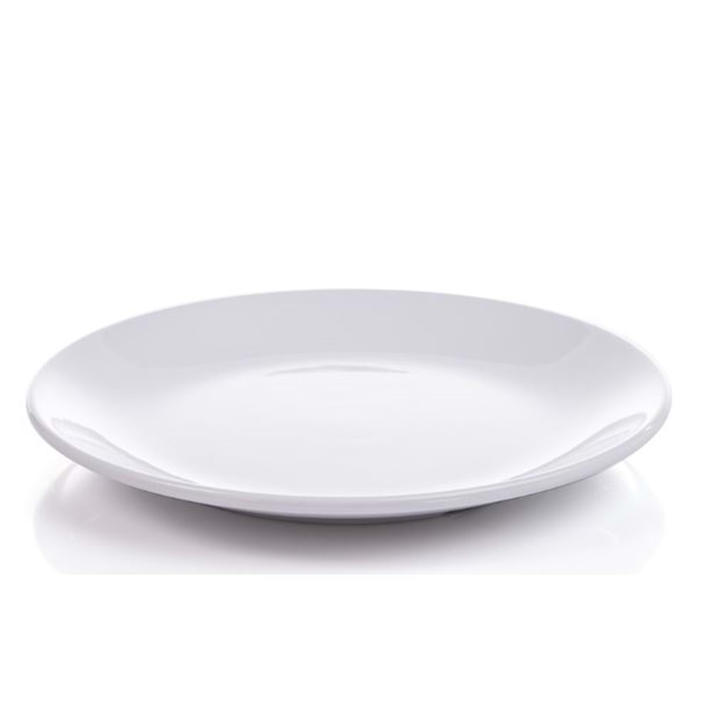 Nazen Servis Tabak Beyaz Zen Avrupa 25cm