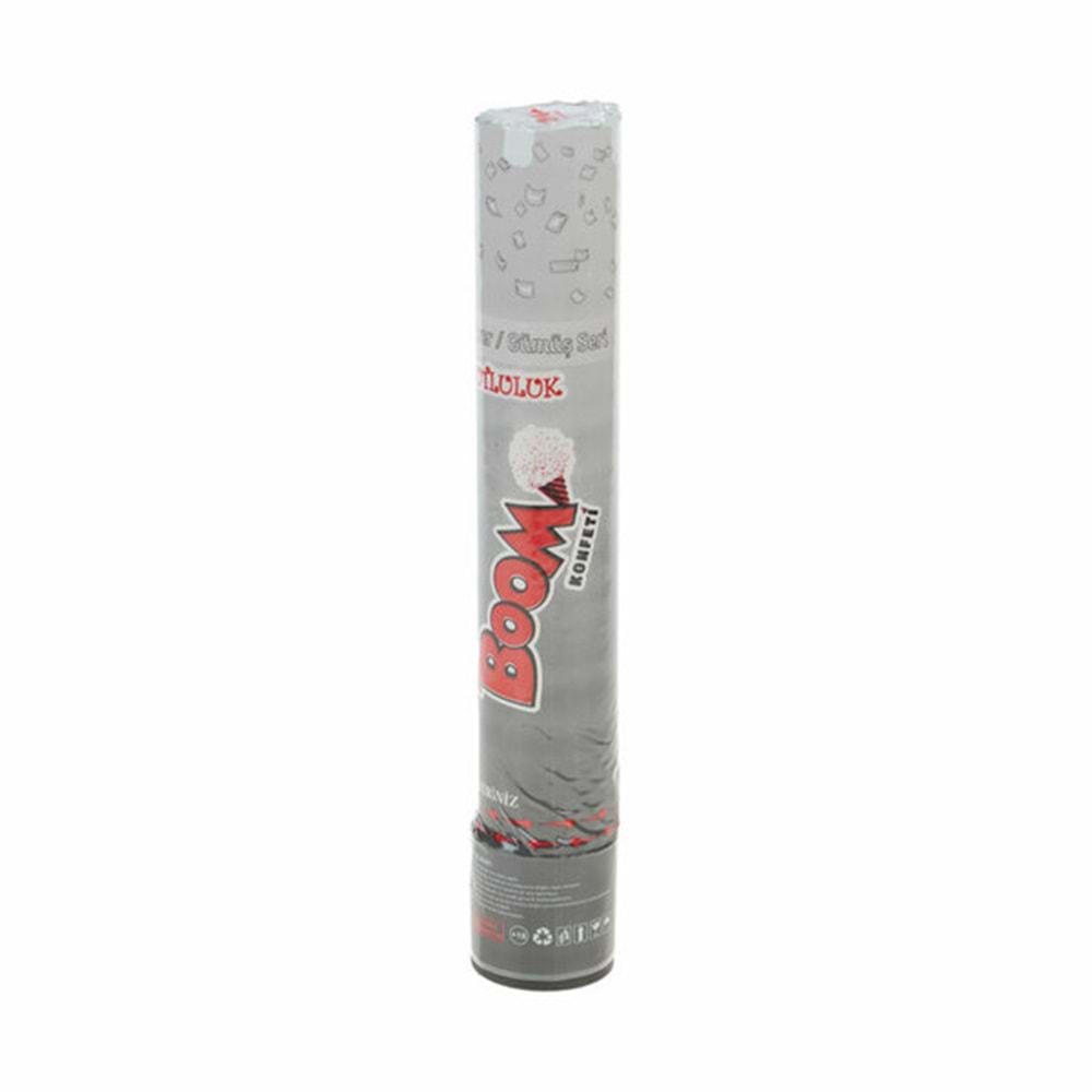 Boom Konfeti 30cm Gümüş BK-003 7209