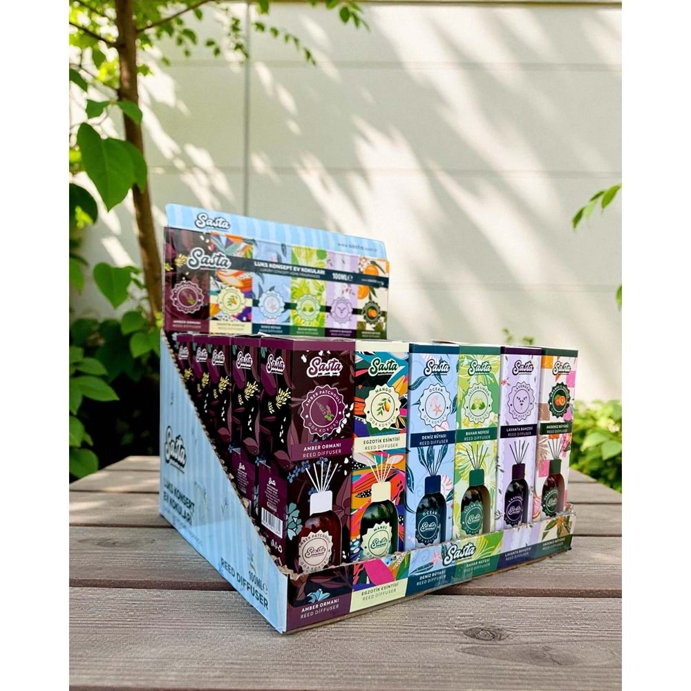 SASTA BAMBU ÇUBUK KOKU BAHAR NEFESİ 100 ML