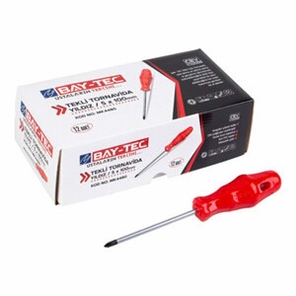 Baytec Tornavida Yıldız 5X100mm MK4480 7801