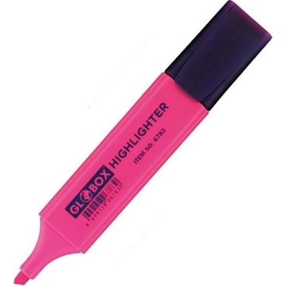 Globox Fosforlu Kalem Pembe 7885