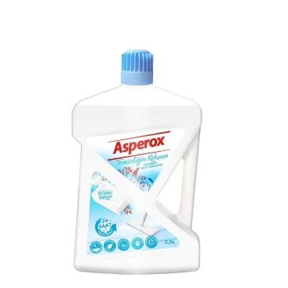 ASPEROX YÜZEY TEMİZLEYİCİ 2.5 LT BEYAZ SABUN