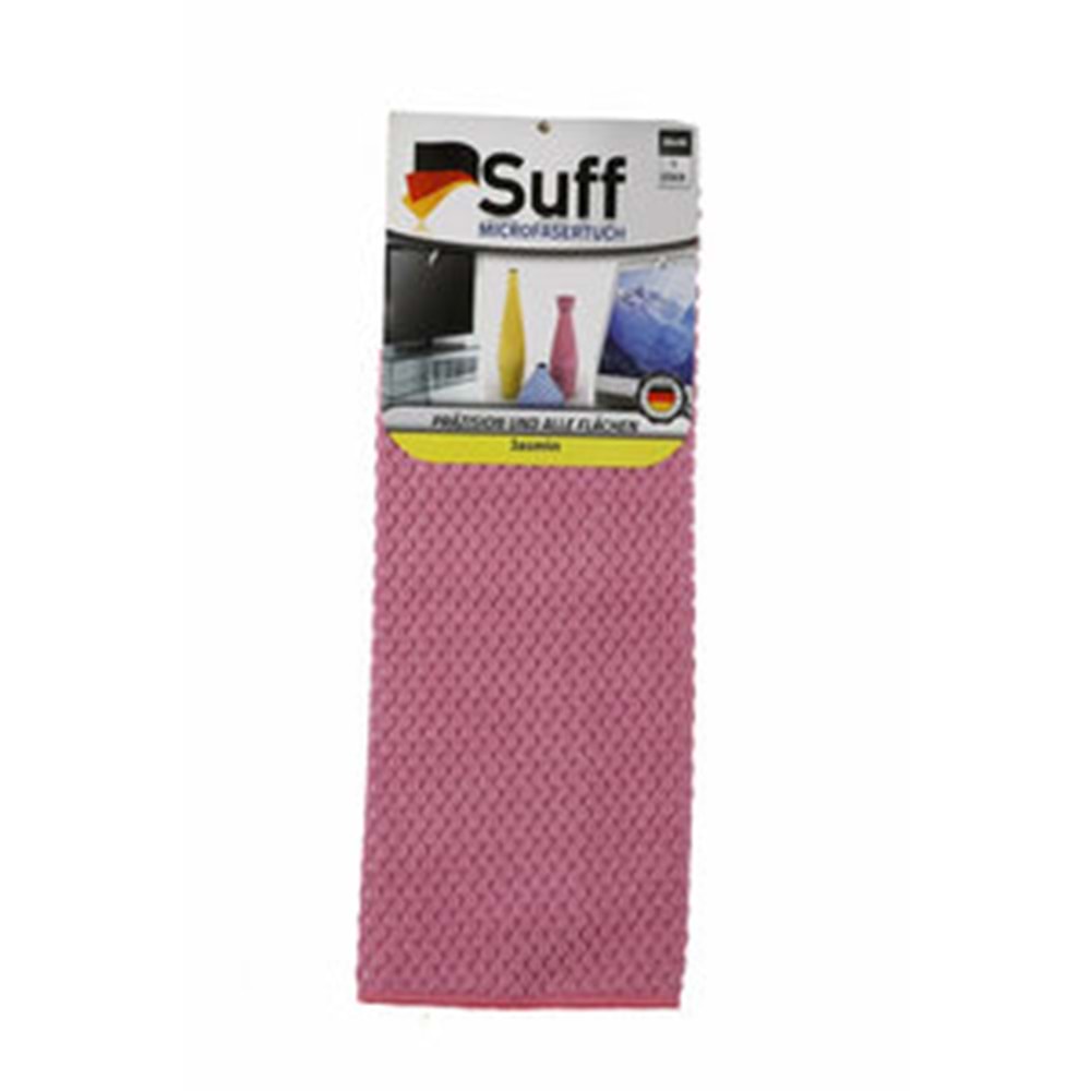 Suff Temizlik Bezi Mikrofiber Hassas ve Tüm Yüzey Yasemin(Jasmin) Mikro 40x40 320Gr A19-4040-320 0700