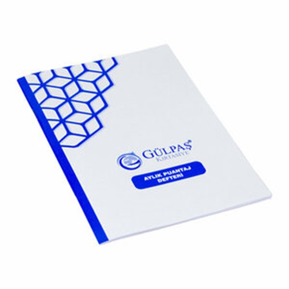 Gülpaş Aylık Puantaj Defteri 14x20 Büyük K.126