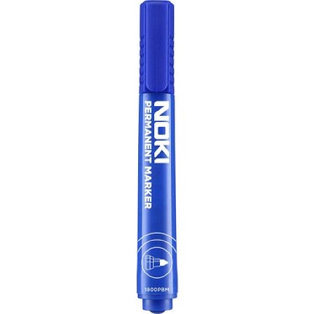 Noki Marker Yuvarlak Uç Mavi 1800PBM 8224