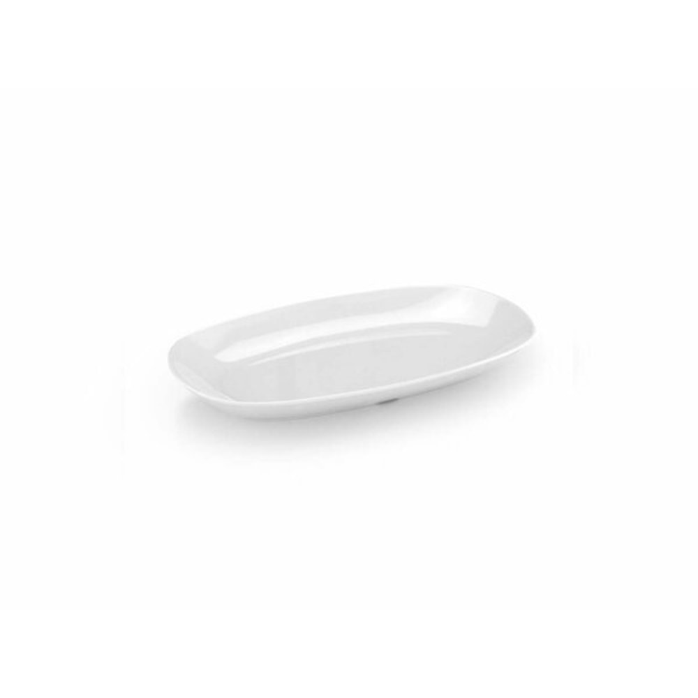 Tria Porelin Ent Serisi Kayık Tabak 15X9cm Beyaz TR311W 3111