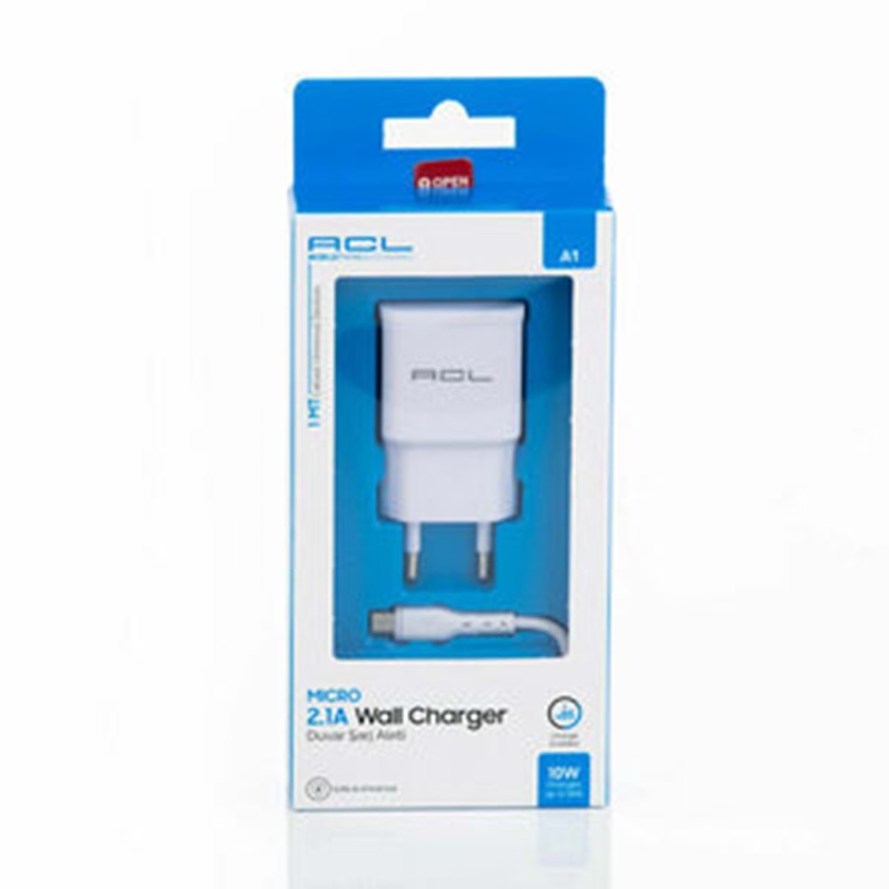 Acl Şarj Aleti Ev Tipi Mikro 2.1A 10W A1 AC2 8385