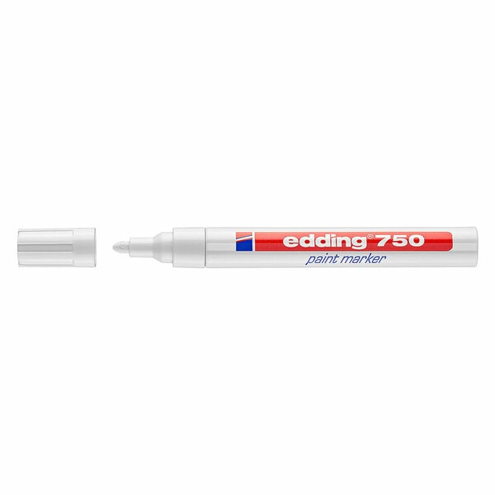 Edding Paint Marker 2-4mm Yuvarlak Uç Beyaz