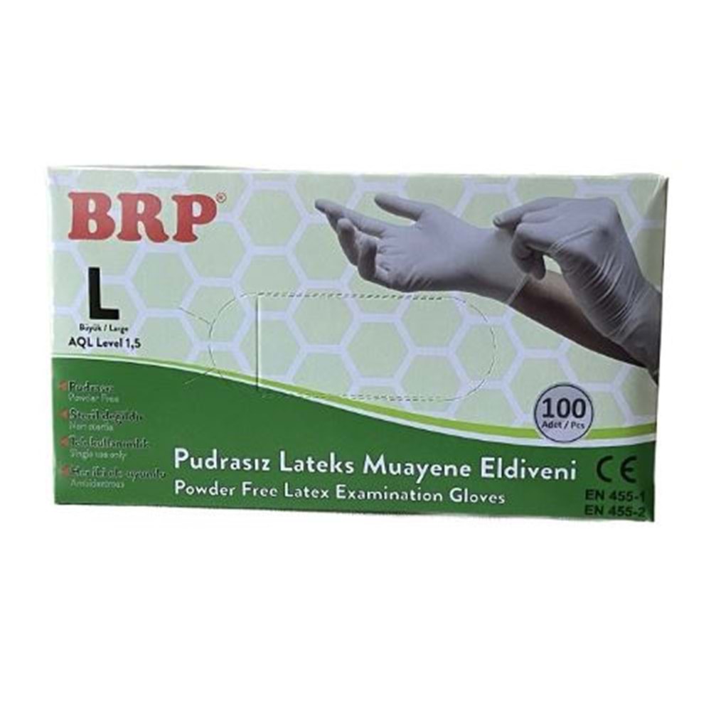 BRP PUDRASIZ LATEKS MUAYENE ELDİVENİ L BEDEN