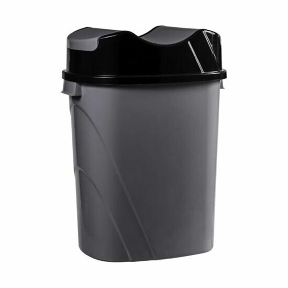 Tuffex Çöp Kovası Yutan 35Lt No.5 (Gri) TP389