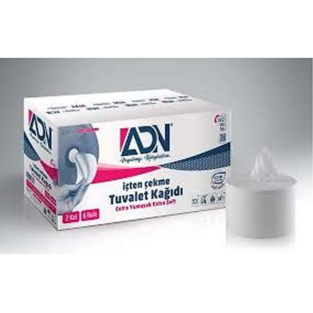 ADN MAXİ JUMBO İÇTEN ÇEKMELİ TUVALET KAĞIDI 6 AD 3,5 KG