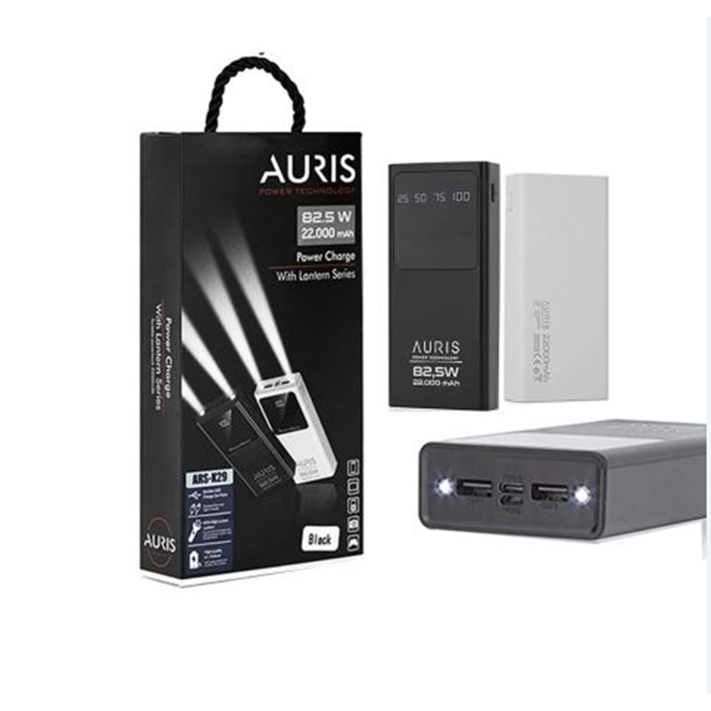 AURİS POWERBANK 12.000 MAH LCD FENER ARS-K28