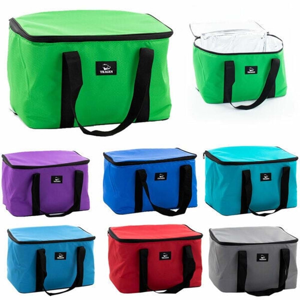 Tragen Kamp Buzluk Çantası 40 Lt Termos Çanta Sade 30x43x27 cm