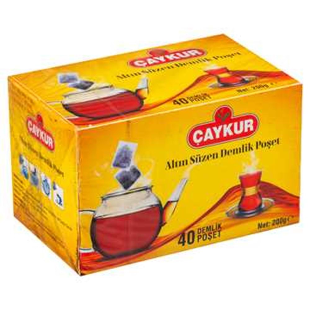 ÇAYKUR SARI DEMLİK 40 LI