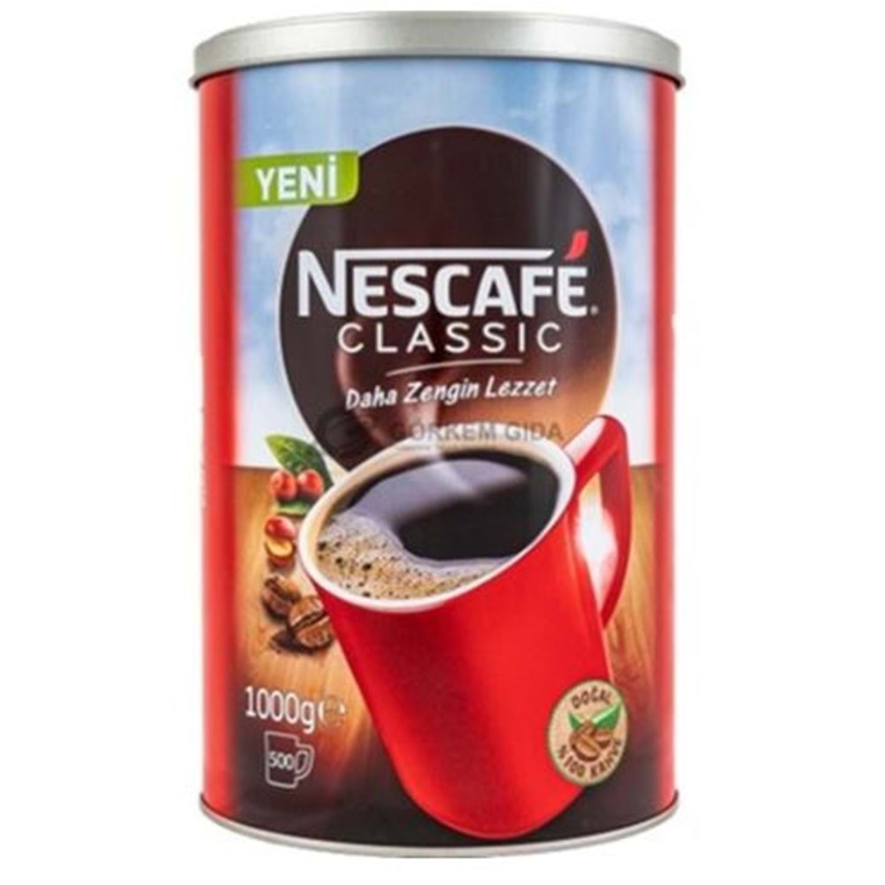 NESCAFE CLASSIC KAHVE 1000 GR