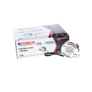 Baytec Metre Şerit Krom 5mtX19mm Mk4146