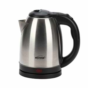 Microstar Kettle Su Isıtıcı Çelik 1.8 Lt Turkuaz
