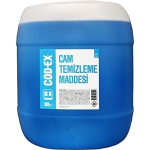 CODEX CAM TEMİZLEME MADDESİ 30 KG