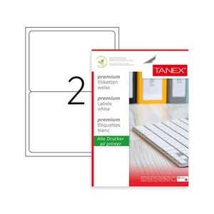 Tanex Lazer Etiket 100Lü TW-2002 199.6X143 0032