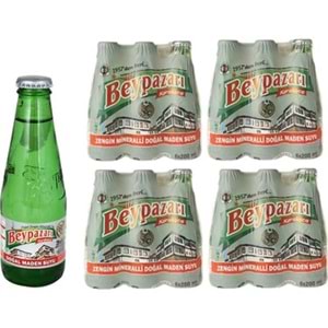 BEYPAZARI DOĞAL MADEN SUYU SADE SODA 24 LÜ