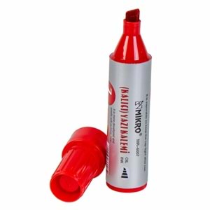 Mikro Permanent Marker Kalem Kırmızı Jumbo