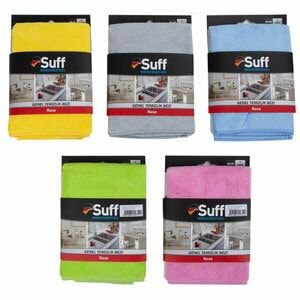Suff Genel Temizlik Bezi Mikrofiber Gül (Rose) 40x40 360Gr A02-4040-360 0076