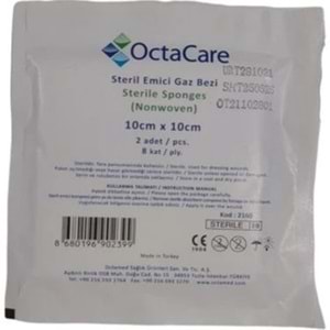 OCTACARE STERİL EMİCİ GAZ BEZİ 10 CM X 10 CM