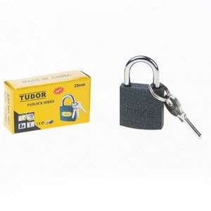 Tudor Asma Kilit Gri No.25mm